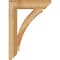 Ekena Millwork Thorton Slat Rough Sawn Bracket, Western Red Cedar, 4"W x 20"D x 28"H BKT04X20X28THR06RWR - alternate 2